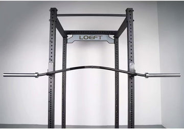Powerlifting Cambered Barbell-Black Oxide