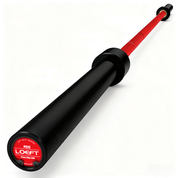 Professional Sumo Deadlift Barbell-Red/Black