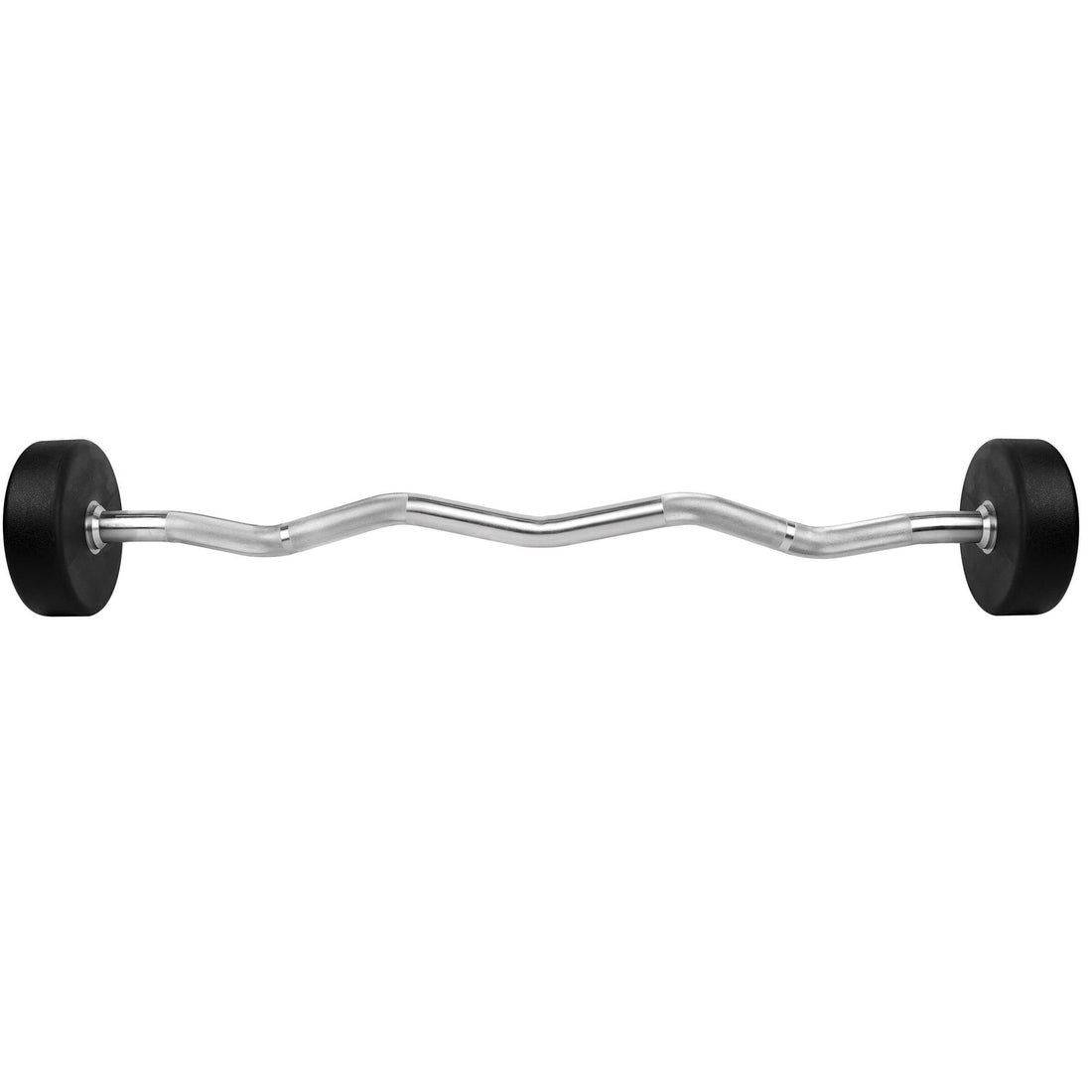 Urethane Fixed Weight Ez Curl Bars Set