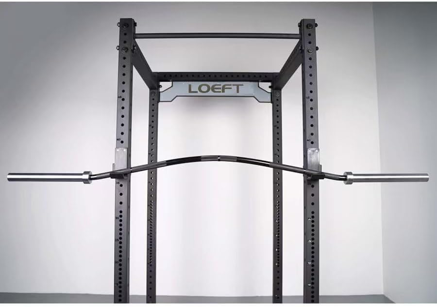 Powerlifting Cambered Barbell-Black Oxide