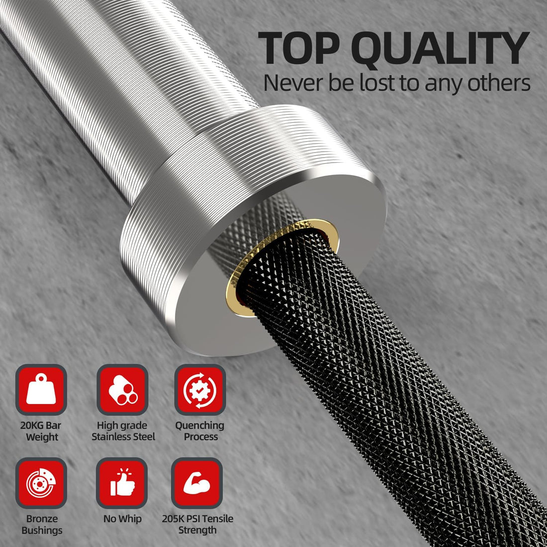 Powerlifting Barbell-P86B